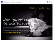 Tablet Screenshot of aikidobythebay.com